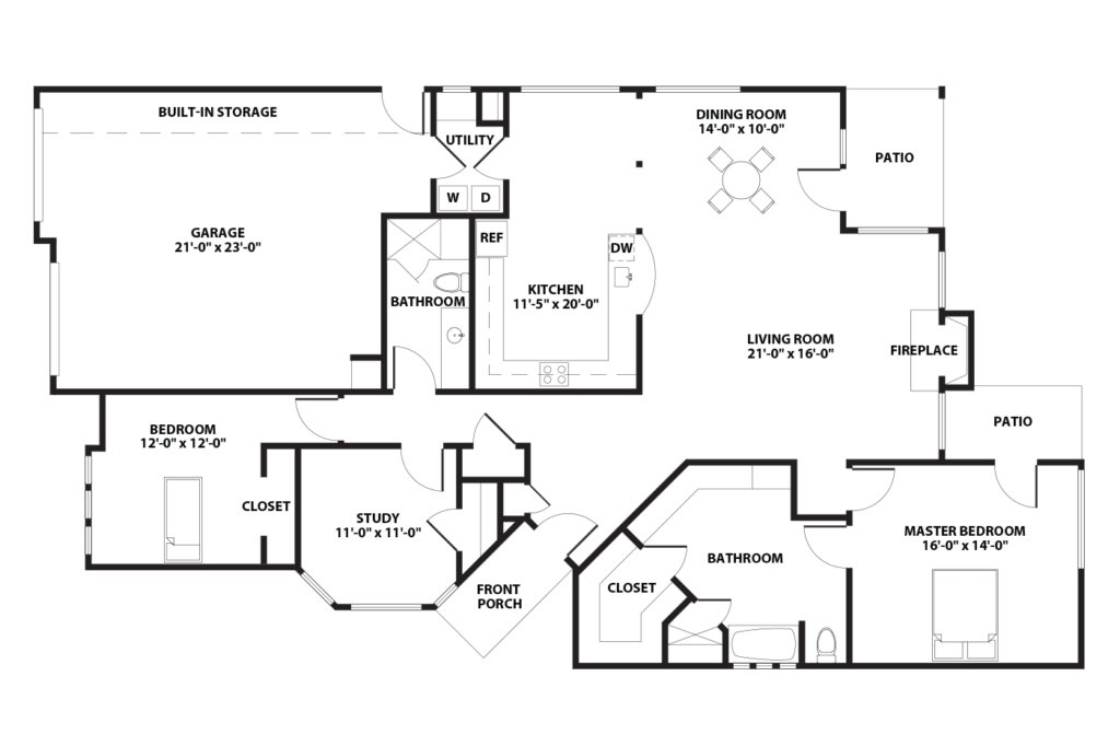 Azalea Floor Plan