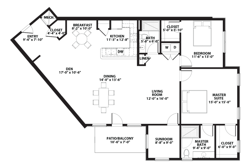 Trinity Floor Plan