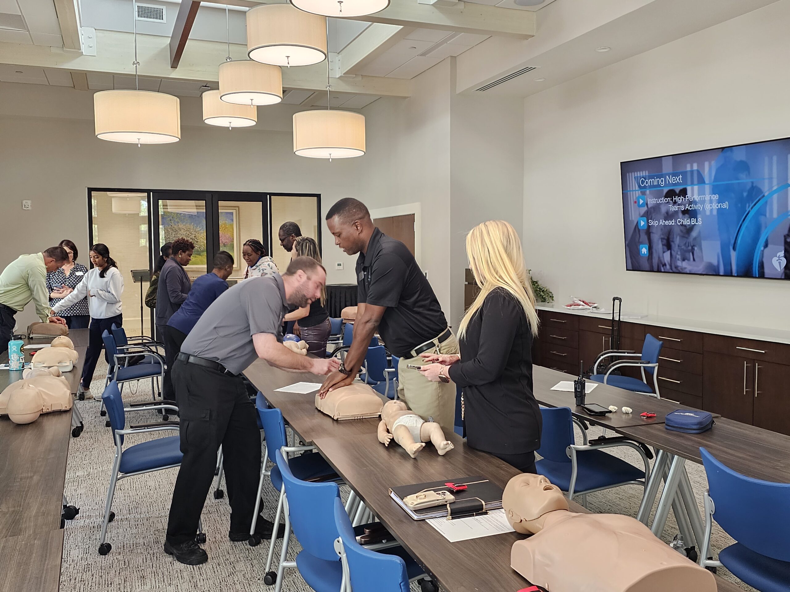 Saving Lives Together: CPR Training Unites Presbyterian Village North Community