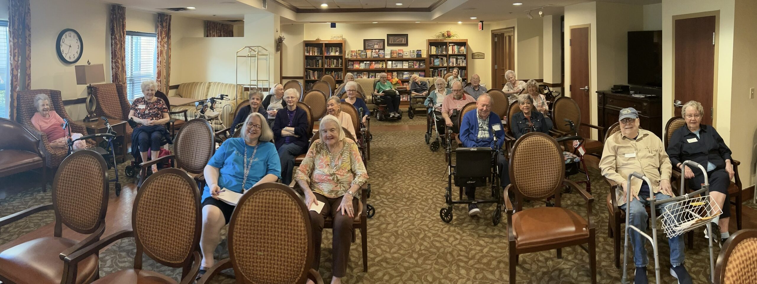 Assisted Living Book Review with Executive Director