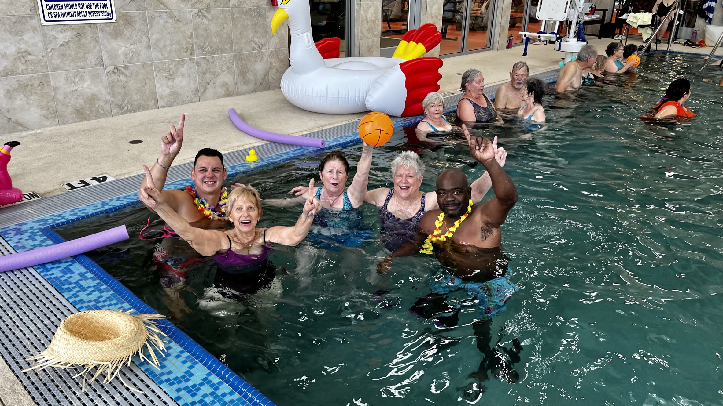 Residents Celebrate the End of Summer with Pool Party Blowout