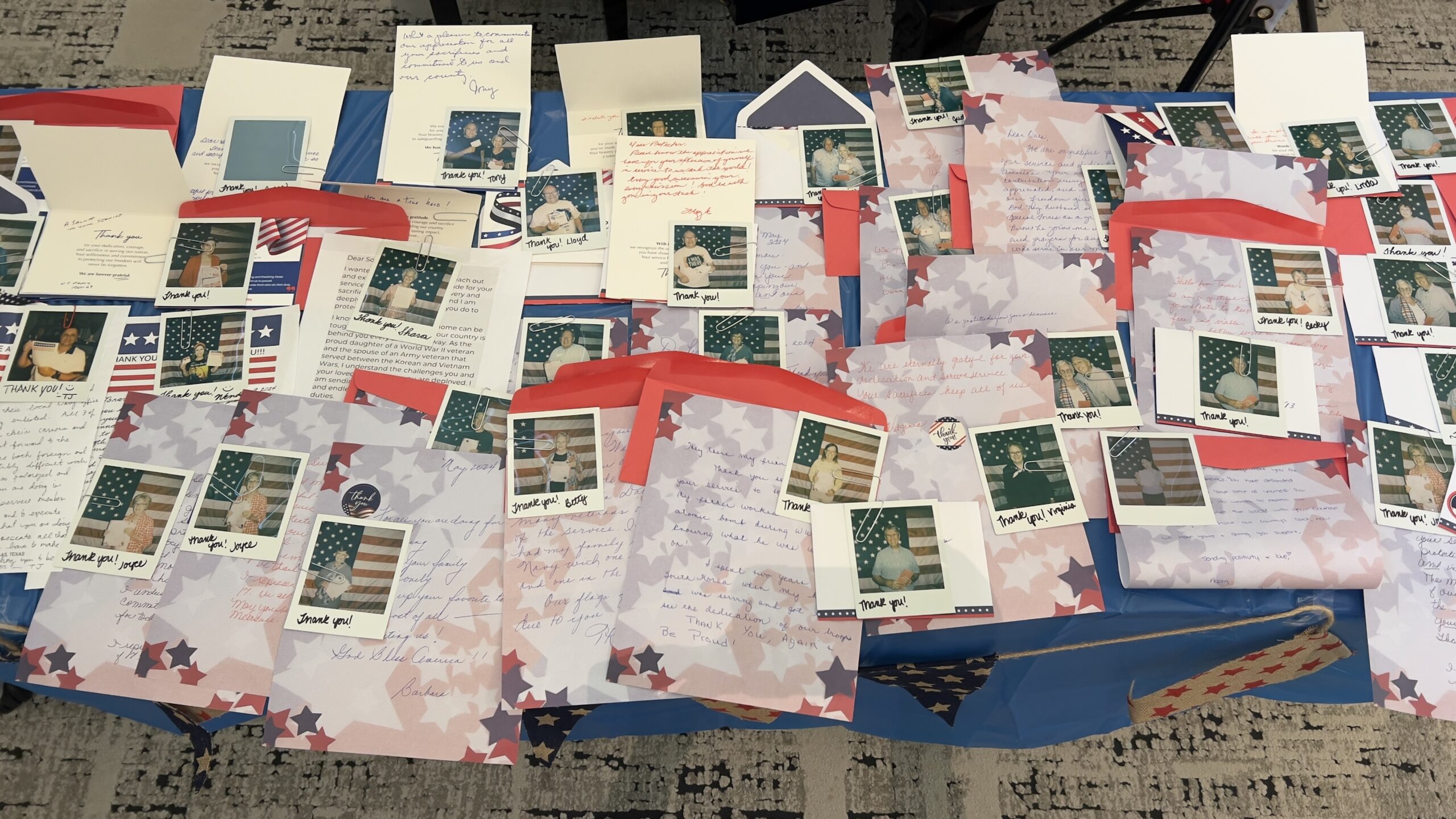 PVN Residents Honor Home Front Heroes with Heartfelt Letters and Support