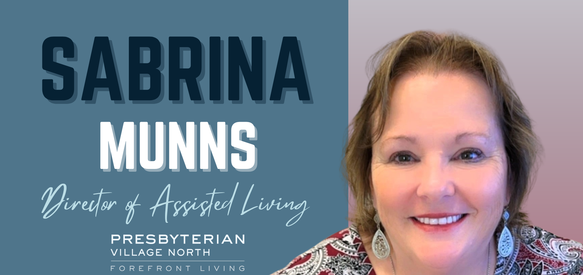 PVN Announces Director of Assisted Living – Sabrina Munns