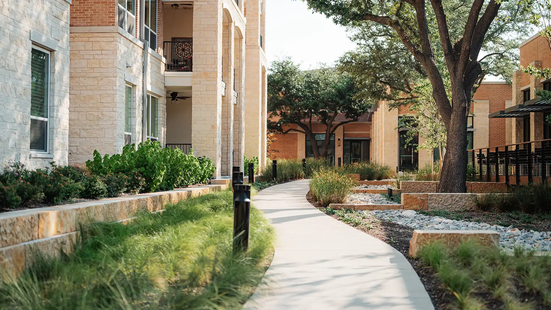 Walking path at PVN