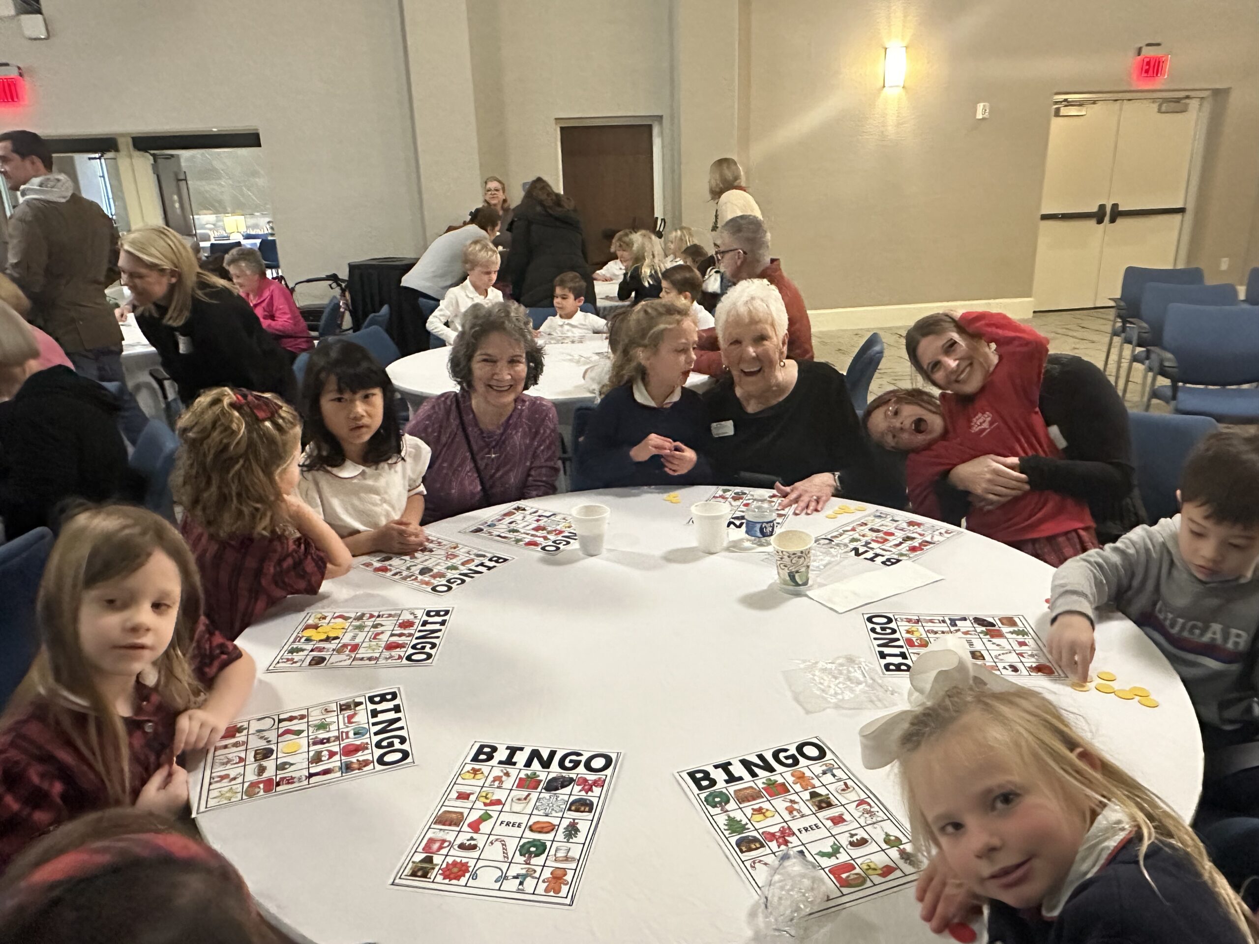 Generations Unite Over Winter-Themed BINGO at PVN