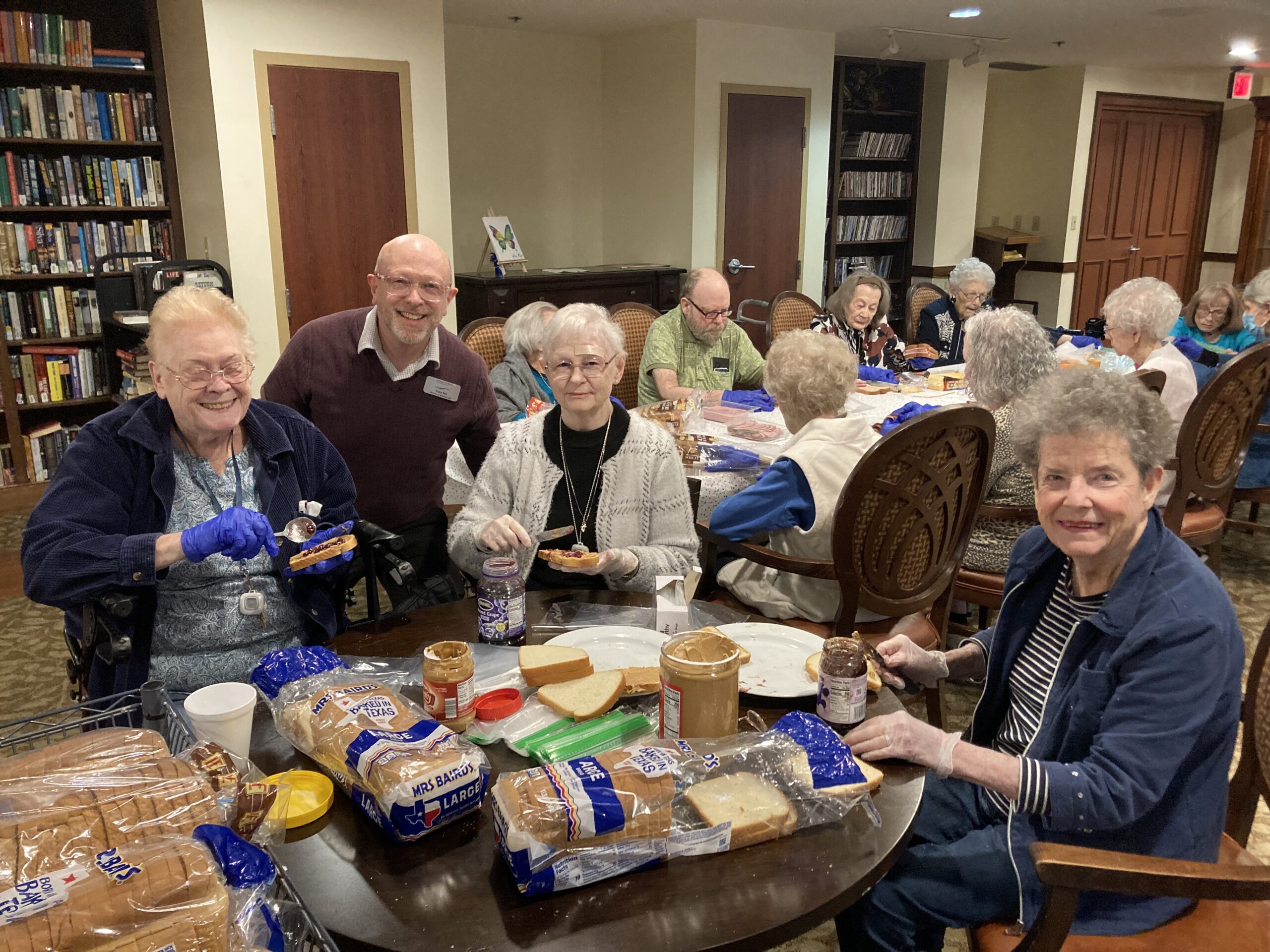 A Simple Act of Kindness: PVN Residents Make 300 Sandwiches for Those in Need