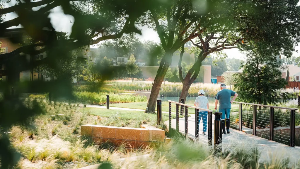 Walking path at PVN