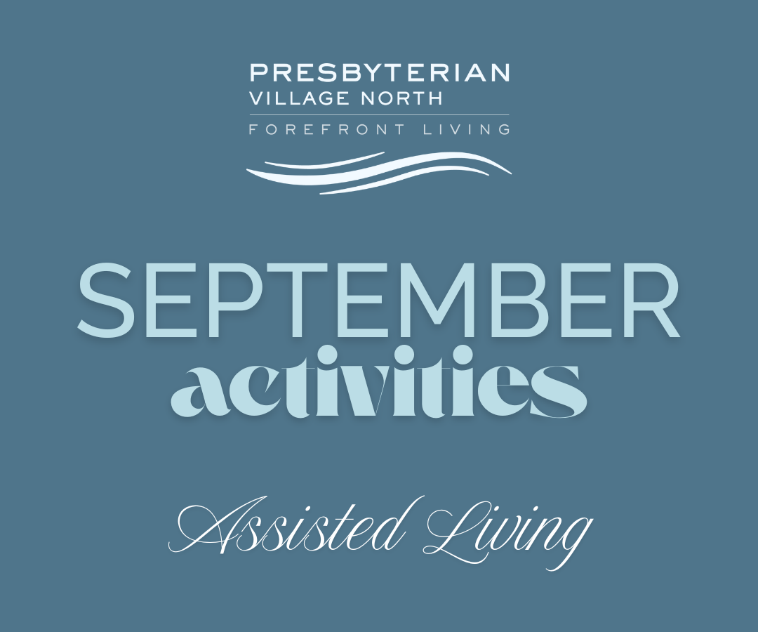 september assisted living activities